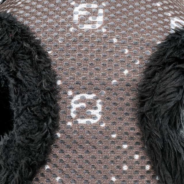 Detalle 2 de Ferplast Nikita Fur XL harnais respirant pour chien (taupe) – sangle réglable et bord rembourré