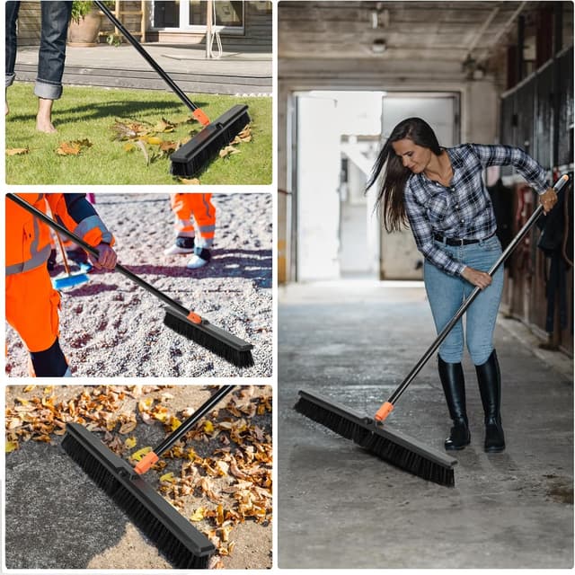 Thumbnail 2 de TreeLen Scopa a spinta 61 cm 🧹