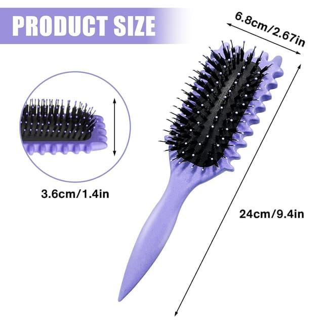 Thumbnail 5 de Curl Define Stylingbürste Lockenbürste Lila 🎀