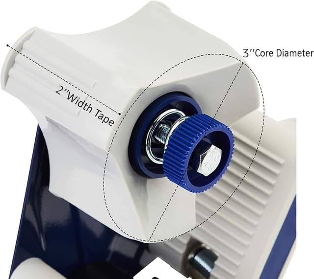 Detalle 2 de Amazon Basics Packaging Tape Dispenser Gun 1.88‑inch