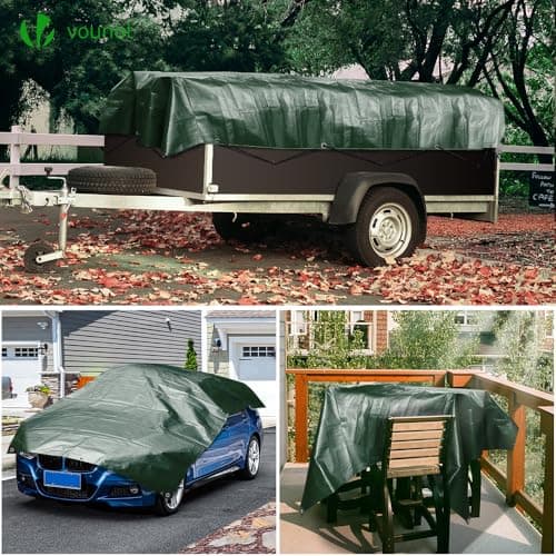 Thumbnail 6 de VOUNOT Lona impermeable 2x3 m 240 g/m² 🌧