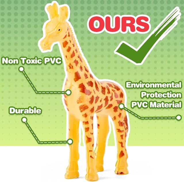 Thumbnail 6 de Yeonha Toys 60 Piece Mini Zoo Animal Set 🐾