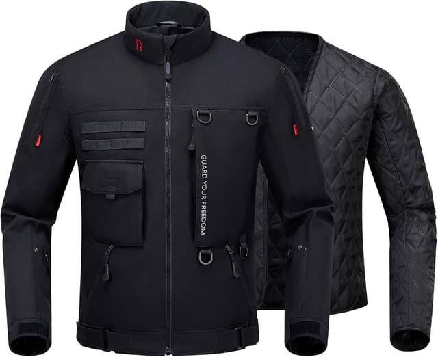 Detalle de RIDEIRON Chaqueta de Moto Invierno CE Clase A