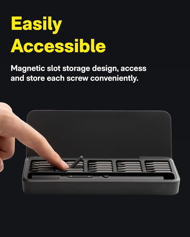 Thumbnail 6 de HOTO 25-in-1 ADV Mini Electric Screwdriver (LED) with Precision Bit Set