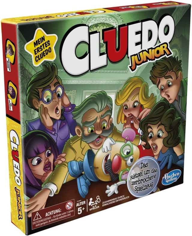 Thumbnail 4 de Hasbro Cluedo Junior Brettspiel ab 5 Jahren 🎲