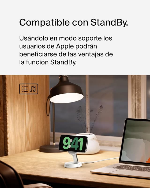 Thumbnail 6 de Belkin BoostCharge Pro Cargador inalámbrico 15W para iPhone