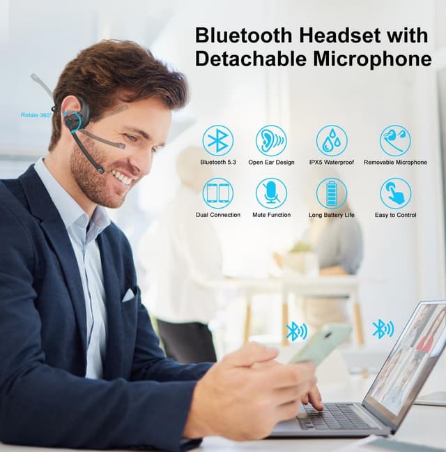 Detalle de iDIGMALL G9 Bluetooth headset 12H