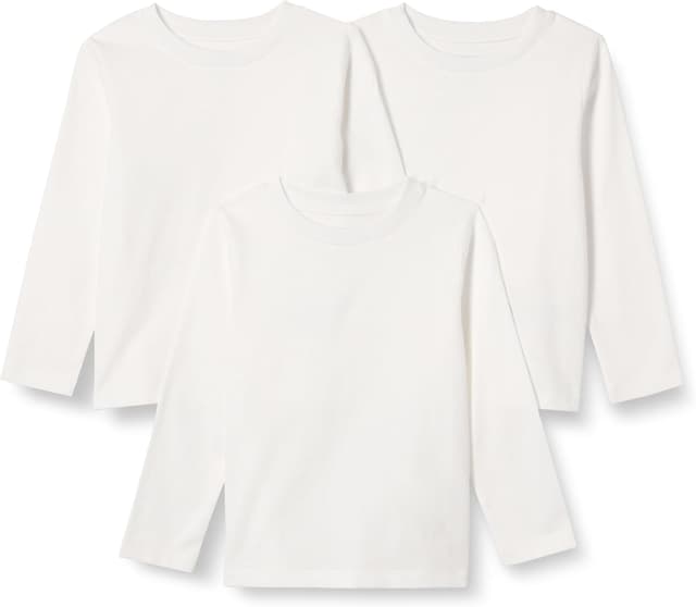 Detalle de Amazon Essentials Baby Organic Cotton Tee 3-Pack