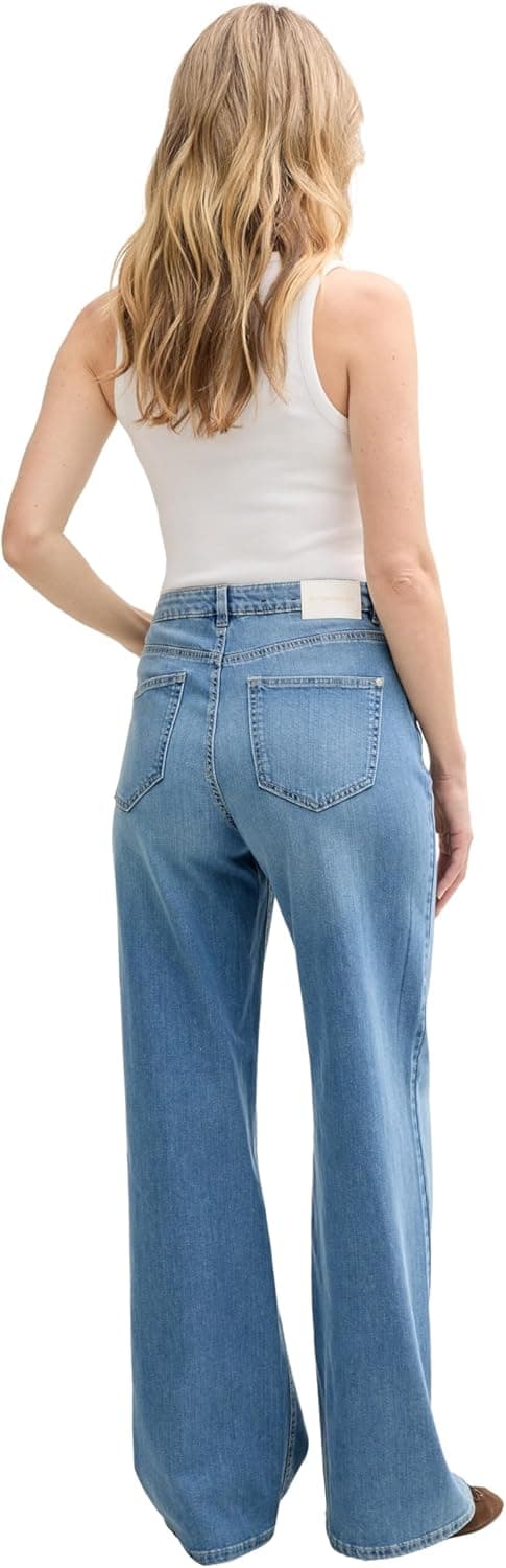 Detalle de TOM TAILOR Jeans Larghi Donna: comfort quotidiano con linea morbida