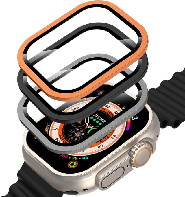 Detalle de Hianjoo Screen Protector for Apple Watch Ultra 3 49mm