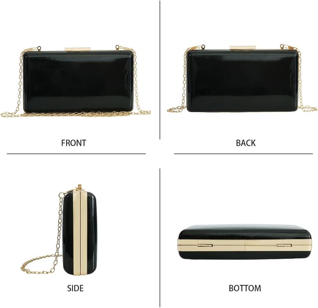 Thumbnail 5 de XINGSHUNFU Women Evening Clutch 19 x 10 cm