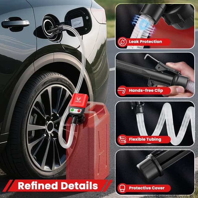 Thumbnail 6 de VEECAP Automatic Electric Fuel Transfer Pump with Auto-Stop 👷