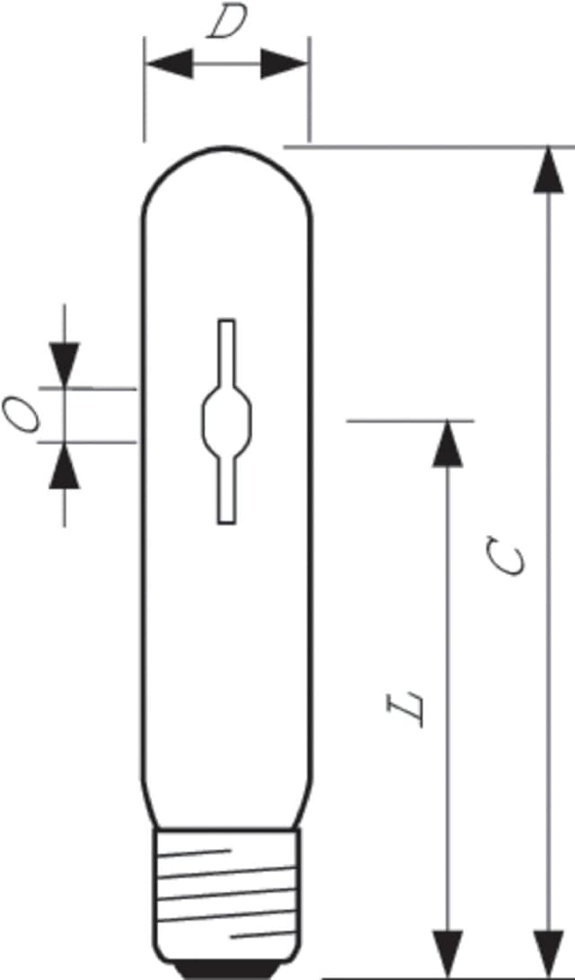 Imagen de Philips 12030800 Lámpara exterior halogenuros metálicos en OfertitasTOP