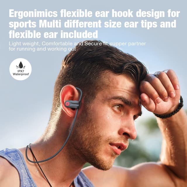 Detalle 2 de Boean Bluetooth Headphones 16 Hours