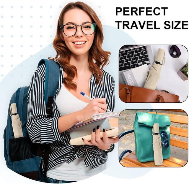 Detalle 2 de Aolso parapluie de voyage anti-tempête