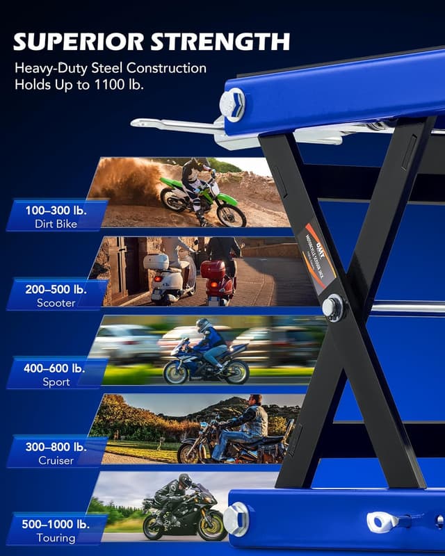 Thumbnail 3 de Orion Motor Tech Motorcycle Lift 1100 lb 🏍