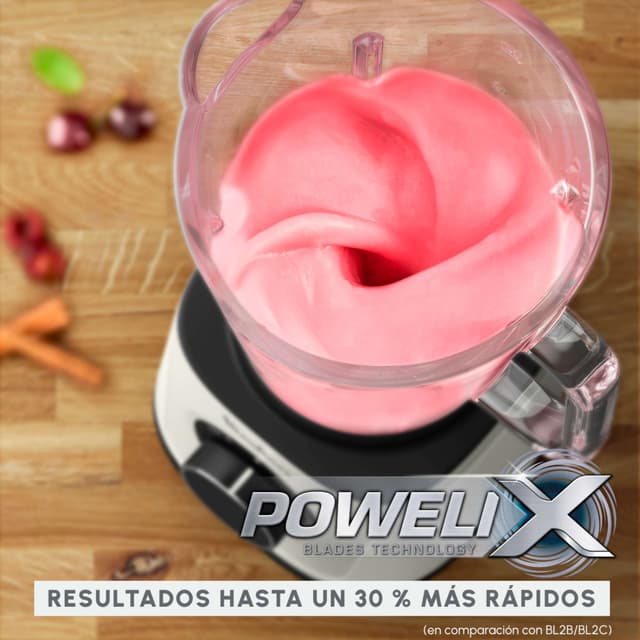 Detalle 2 de Moulinex PerfectMix Essential batidora vaso 28.000 rpm 🍽