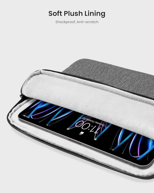 Detalle de tomtoc Slim Tablet Sleeve Case for 11-inch iPad Air/Pro & iPad (M4/M3/M2, A16) with Pockets