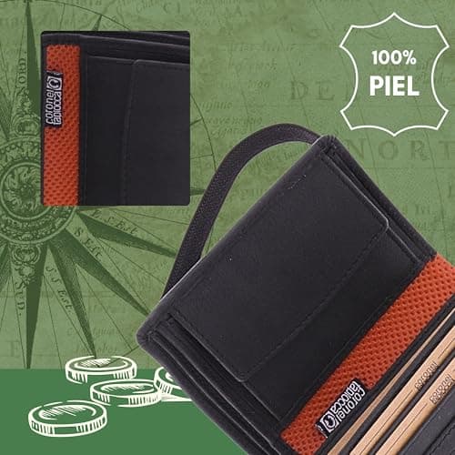 Thumbnail 6 de Coronel Tapiocca Cartera Aladino Negra para hombre