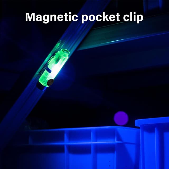 Detalle 2 de RovyVon A5 Pocket Torch A5 Gen 4 mini torch with 450 lumens and sidelight