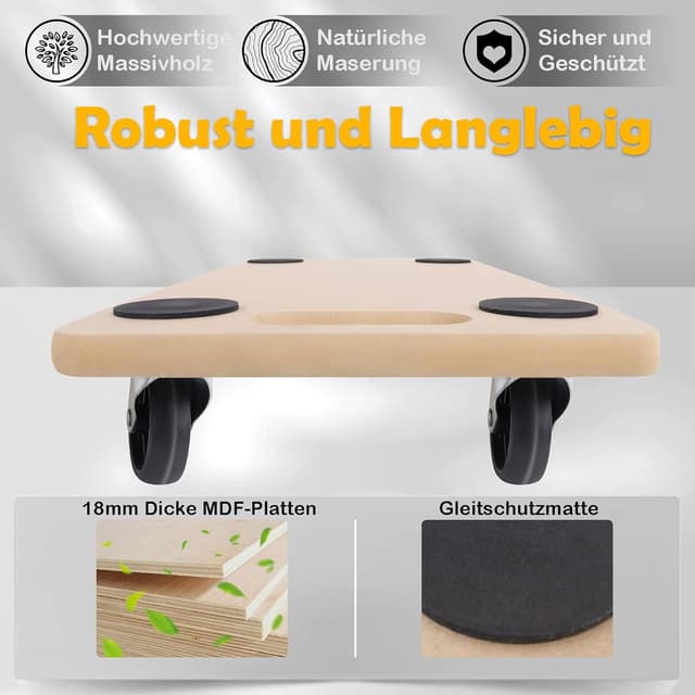 Thumbnail 2 de UISEBRT Carrello per il trasporto 200 kg