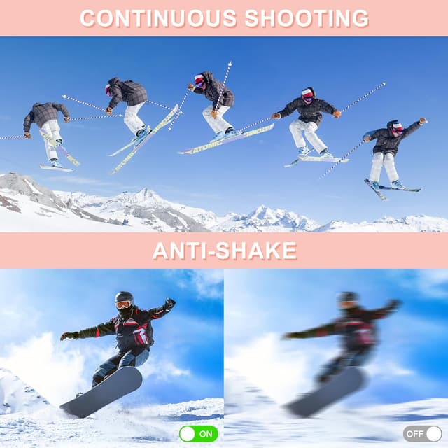 Detalle 1 de Digital Camera 44MP 1080P FHD compact vlogging camera