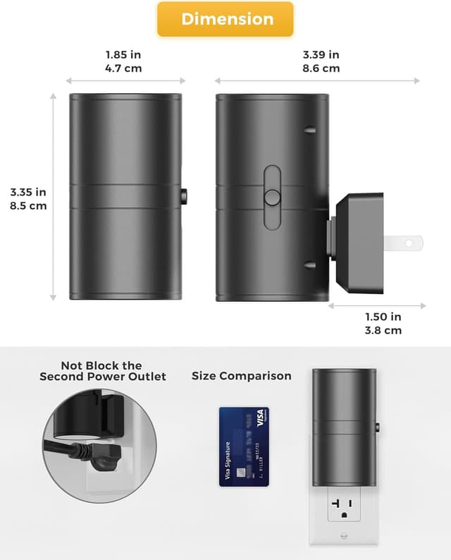 Thumbnail 3 de L LOHAS LED Night Light 3000K, Dimmable 🌙