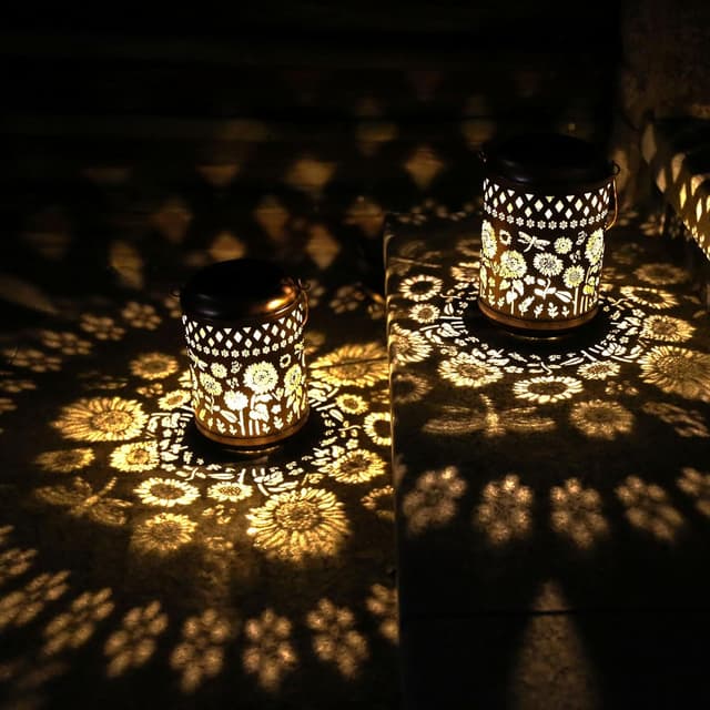 Thumbnail 4 de Sunflower Solar Outdoor Lanterns 8h 🌻