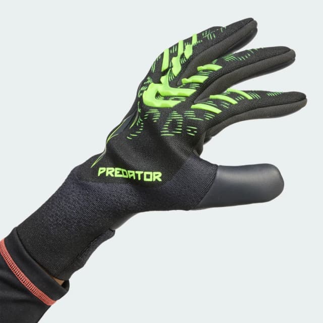 Detalle 2 de Guantes de portero Adidas Predator Pro negros