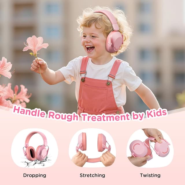 Detalle de Link Dream Kinder-Gehörschutz mit Ohrenschutzen, SNR 30 dB (für 3–16 Jahre)