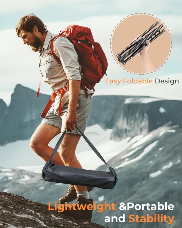 Detalle 2 de Starlink Mini Tripod Mount 3-Level Adjustable 📡