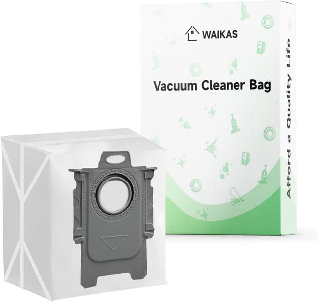 Detalle de WAIKAS confezione da 20 sacchetti per Roborock Q5 Pro+, Q10 S5+, Q10 X5+ e altri modelli