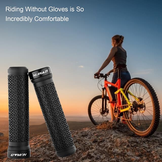 Thumbnail 6 de NUWAB Premium Bike Handlebar Grips 5.2in