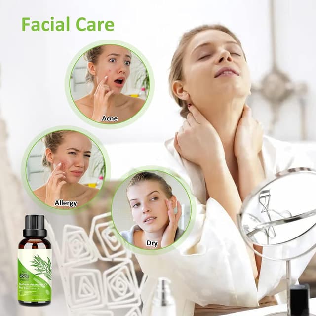 Detalle de Aifanciey Tea Tree Oil 30 ml, 2 pack