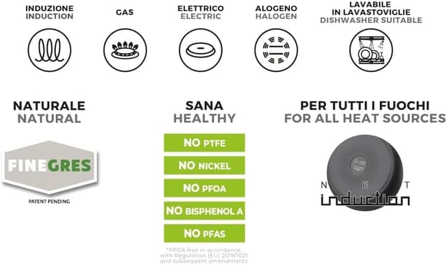 Thumbnail 5 de Moneta Futura casseruola 20cm FineGres sin PFAS 🍲