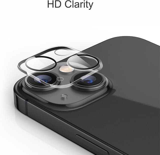 Detalle 2 de Ailun 3-Pack Screen Protector + 3-Pack Camera Lens Protectors for iPhone 15 (6.1-inch) tempered glass