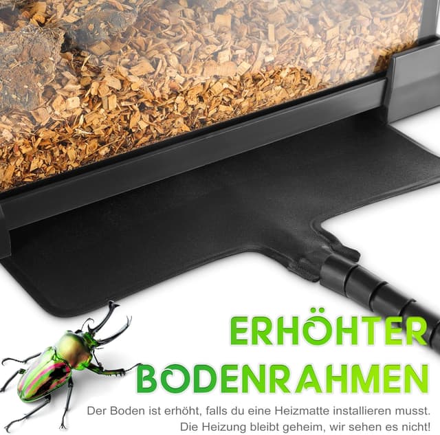 Thumbnail 4 de NEPTONION 32 Gallonen Glasterrarium 🐢