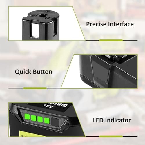 Thumbnail 3 de 2 packs batterie 5,5 Ah pour Ryobi 18 V ⚡