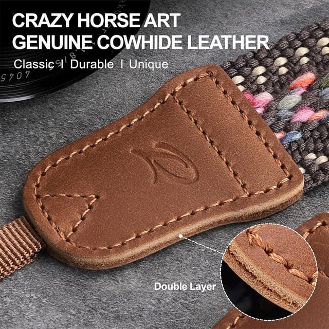 Detalle 2 de Padwa Speed Gray Camera Strap 1.5 inch