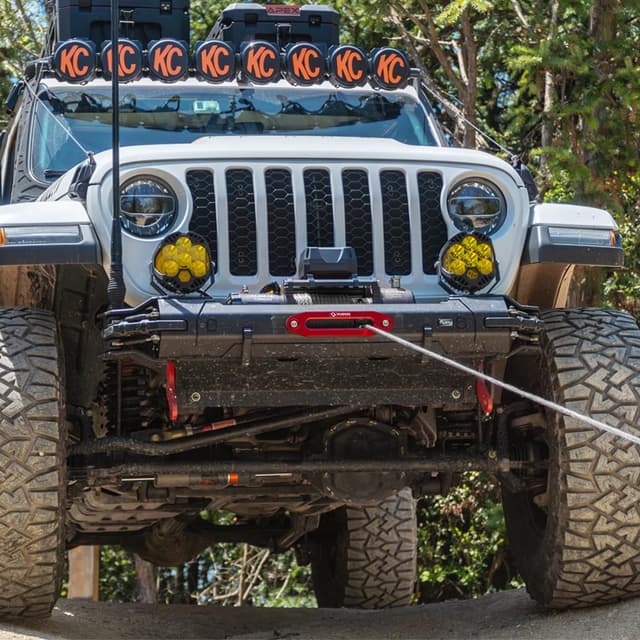 Thumbnail 6 de RUGCEL WINCH 13500lb Waterproof Electric Truck Winch (12V, Synthetic Rope) with Wired & Wireless Remote