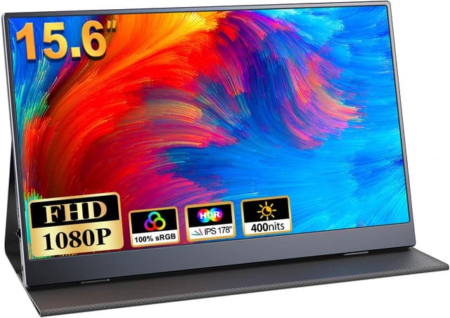 Detalle de COOLHOOD Portable Monitor 15.6" 1080p portable monitor