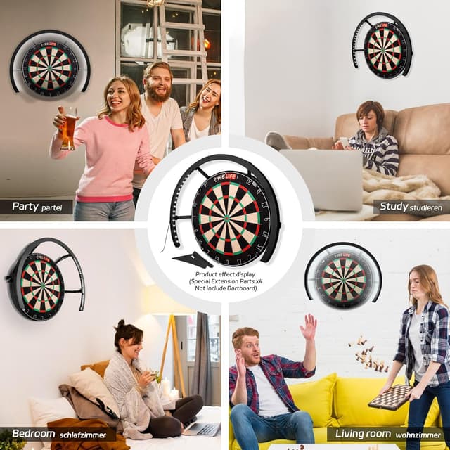 Thumbnail 6 de CyeeLife 270° Dart Board Light