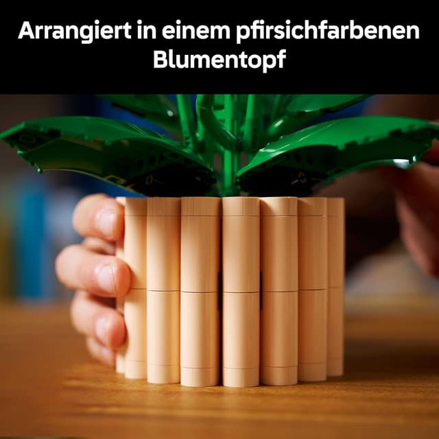 Thumbnail 4 de LEGO Botanicals Friedenslilie 11504 – Kunstblume