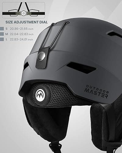 Thumbnail 3 de OutdoorMaster Ski Helmet Set with Goggles
