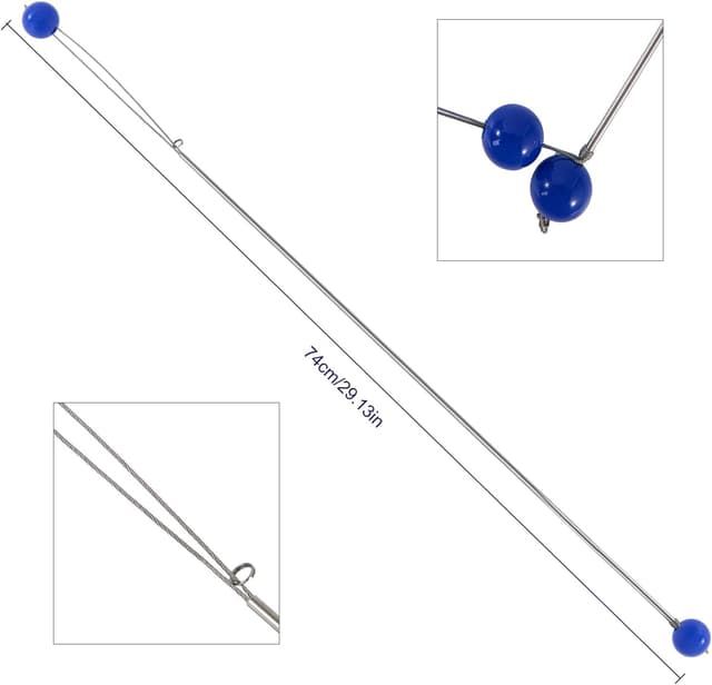 Detalle 2 de Ricenp Stainless Steel Pin Puller Tool Set (16-Piece) with 68-Inch Extractor