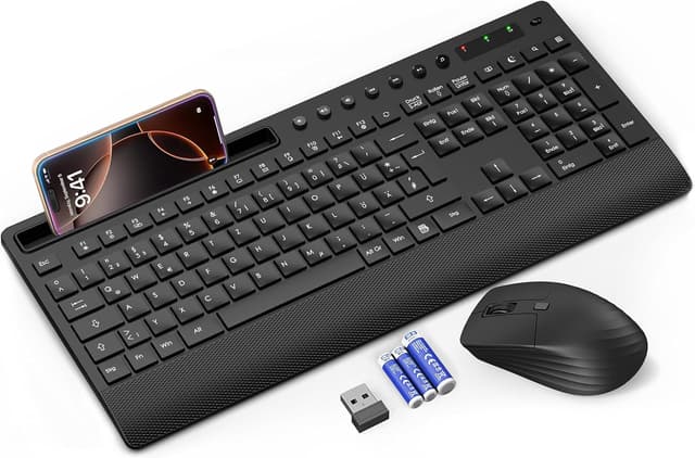 Detalle de Kabelloses Tastatur-Maus-Set 2,4 GHz ⌨