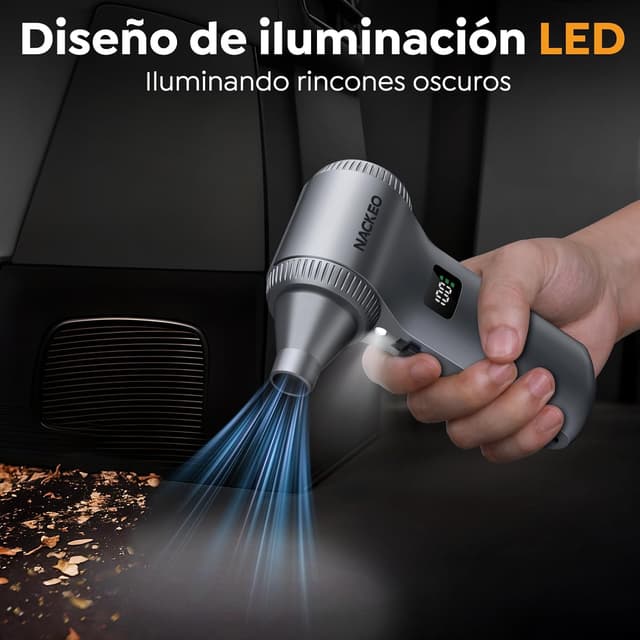 Detalle 2 de NACKEO K100 Soplador de aire eléctrico 📢