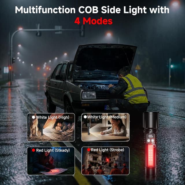 Detalle de Shadowhawk 2 Pack LED Torch, 2200LM