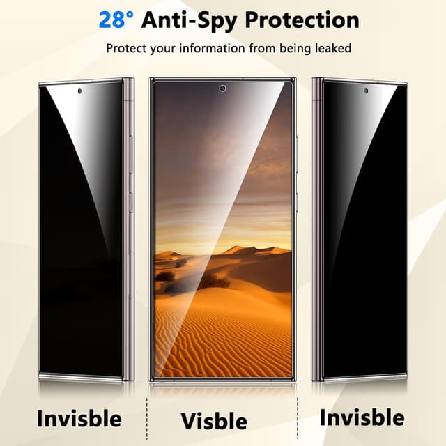 Detalle 2 de Fotbor Galaxy S24 Ultra 28° Privacy Protector