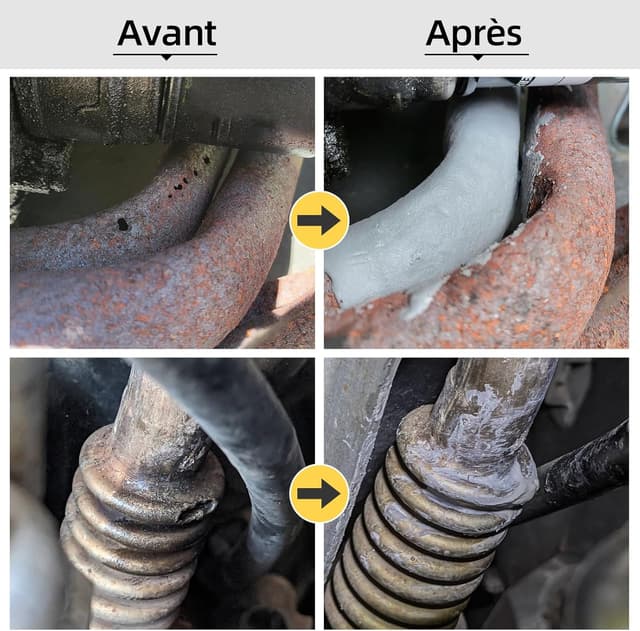Detalle de LOCBONDSO pâte d’échappement 1100°C (75 g) – colmater trous, fissures et points de rouille